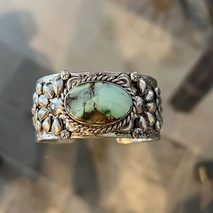 Native American sterling bracelet